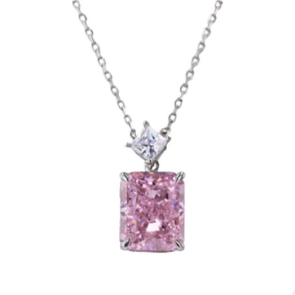 The Pink Panther pendant necklace in silver - Picture 3 of 5
